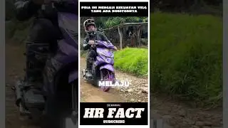 PRIA INI MENGUJI KEKKUATAN VELG YANG ADA DIMOTORNYA #shorts
