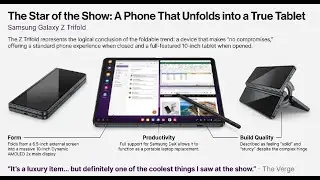Samsung&rsquo;s Tri-Fold Phone: Engineering Masterpiece or Pocket Disaster? #Samsung #Foldables #tech