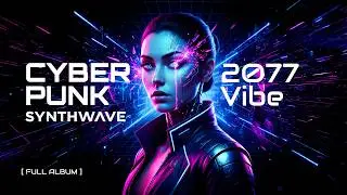 Cyberpunk Synthwave &bull; RASTER GLOW - ECHOES OF A NEON ORACLE [Full Album]