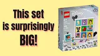 Upcoming Lego Disney: 100 Years of Disney Animation Icons