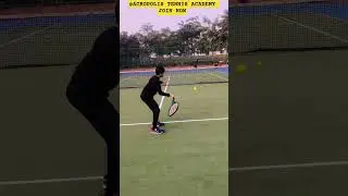 Band and hit #tennis #tennisplayer #tennistraining #besttennisacademy #bestacademy #gurgaon