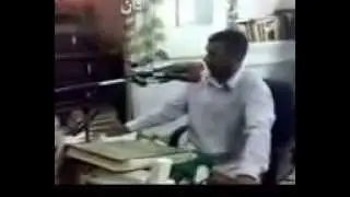 الحاج عامر الخفاجي آذان من العتبه الكاظمية المقدسة
