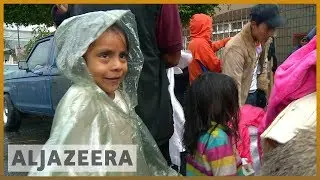 🇲🇽Rain brings misery to caravan migrants camped in Tijuana l Al Jazeera English