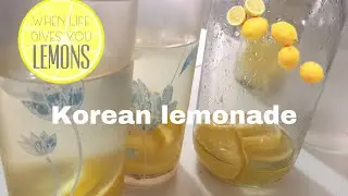 Homemade Korean Lemonade|Healthy +Affordable|Rickzette23