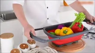 MegaModerna.com - Escorredor de Alimentos Retr&aacute;til - TopWare