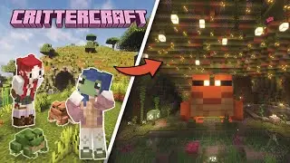We Built a Secret FROG EMPIRE in Minecraft! | CritterCraft Part 8 - Minecraft Build Series