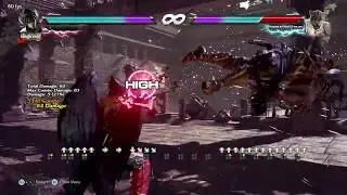 Tekken 7 - Devil Jin floor break combo ( 80 damage )