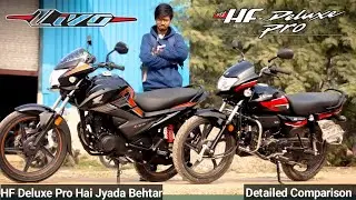 Honda Livo Vs Hero HF Deluxe Pro | Detailed Comparison | Full Review