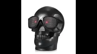 Boxa portabila In Forma De Craniu Cu Bluetooth