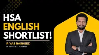 HSA ENGLISH SHORTLIST WILL OUT SOON I KPSC OFFICIAL NOTIFICATION I VINSPIRE I RIYAS RASHEED