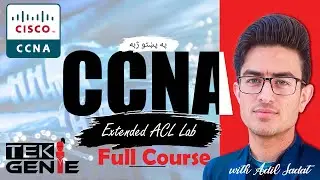 Extended ACL Packet Tracer Lab in Pashto | CCNA Access Control List Configuration