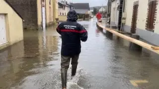 Severe flooding hits western France amid storm Ivo