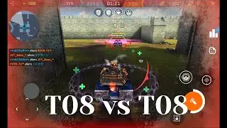 Massive Warfare: Танк Тандер 🛑 Т08 против Т08 🛑