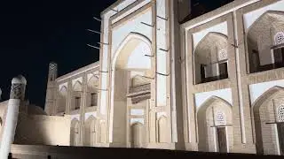 Uzbekistan Khiva City Night Walk In 4K |Central Asia |Summer 2024