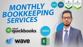Monthly Bookkeeping Service by using Quickbooks Xero Excel