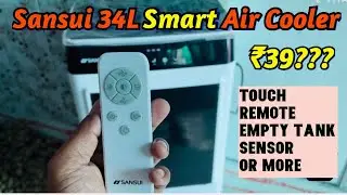 Sansui 34L Smart Air Cooler with Remote and Touch Panel ₹3999?? Only