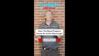 Does the Boost Program Create an Unfair Advantage? Here&rsquo;s The Truth