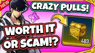 HUGE $300 OPENING! SCAM OR WORTH IT!? NEW GAMBA BOXES! CRAZY PULLS! [Solo Leveling: Arise]