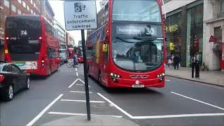 *Last Day Of London Bus Route 30 Being Operated By Tower Transit.*