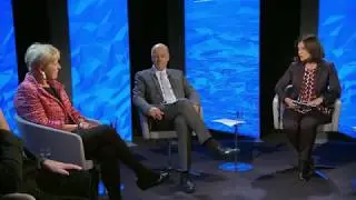 Neustart im Parlament, ORF III politische Diskussion mit Ingrid Thurnher und Christian Nusser