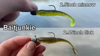 These Bait Junkie soft plastics catch fish when the bite is tough!! - (Pine River)