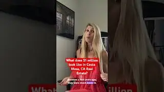 Costa Mesa, CA Real Estate - What $1 Million Looks Like Today