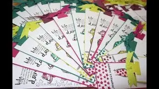Stampin' Up! UK Onstage Swaps - In Colour Bookmarks