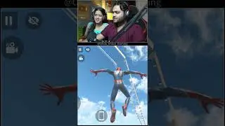 SpiderMan Fall from The Ramp🥶😱INDIAN THEFT AUTO SIMULATOR  #shorts #indiantheftauto #indianbike