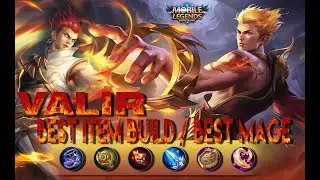 VALIR - MVP GAMEPLAY - BEST ITEM BUILD / BEST MAGE !!!!!!!