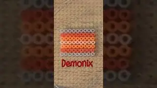 Demonix Pride Flag & Description! | Satisfying Bead Crafting | #demonix #xenogender #satisfying