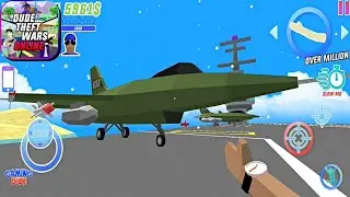 Dude Theft Wars Offline & Online - New Military Airplane | Android Gameplay HD