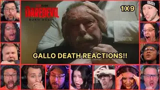 Reactors Reacting To Fisk Kills Gallo | DAREDEVIL BORN AGAIN 1X9 REACTION MASHUP