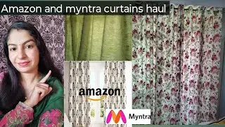 Amazon curtains haul Myntra curtains haul #myntra #amazon #curtains