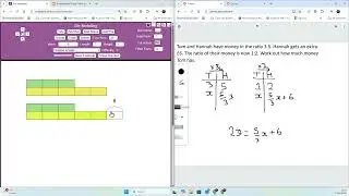Changing ratio problems - forming and solving equations
