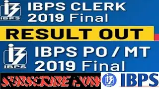 IBPS VIII CLERK/PO/SO Reserve LIST RESULT OUT||IBPS Final RESULT releases today,Check Step by Step