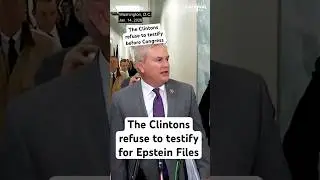 The Clintons refuse to testify before Congress #shorts  #Epsteinfiles #Clinton #news #explainer