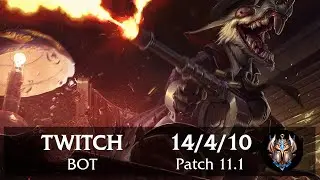 Twitch Bot vs Kai'Sa | Pinoy Challenger Replay Patch 11.1