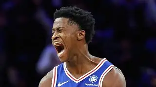VJ Edgecombe Rare High Quality Clips for Edits! (Philadelphia 76ers) (Upscaled with Topaz)