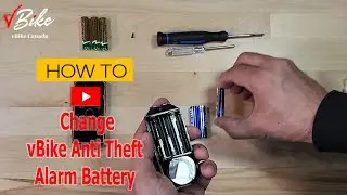 How to Change the vBike Anti-Theft Alarm Battery | Step-by-Step Guide