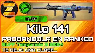 Probando la Kilo 141 en Ranked, Te dejo una clase - BUFF Temporada 9 2024 - COD Mobile