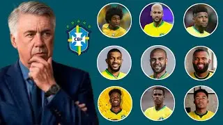 Brazil Men's Full Squad For FIFA World Cup 2026 ~ FIFA World Cup Brazil Squad With Carlo Ancelotti
