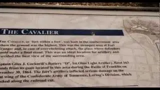 Cavalier section, pan south/north of wall