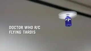 Doctor Who R/C Flying TARDIS from ThinkGeek