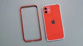 iPhone 12 Aluminum Metal Frame Bumper Case Unboxing - ASMR
