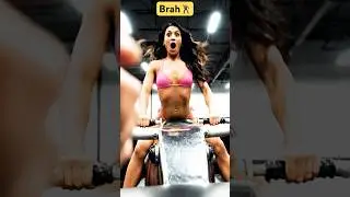 The new vibrator machine is causing amazing things to happen at the gym 😱 #fitness #workout #gym
