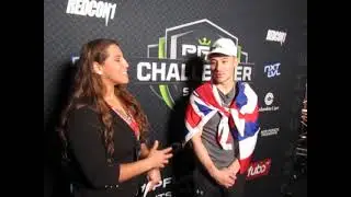 PFL Contract Winner Boston Salmon of Xtreme Couture with Felicia Spencer at PFL MMA Challenger No.4
