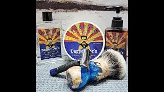First Shave On Camera! Phoenix Shaving Dapper Doc's Traditional Wet Shaving.