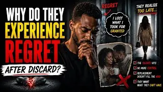 This is why narcissists experience regret after discard #emotionalabuse #manipulation #grooming 