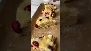 Cranberry Orange Scones