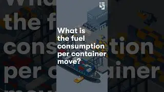 What is the fuel consumption per container move? #containerterminal #fuel #containermove #maritime